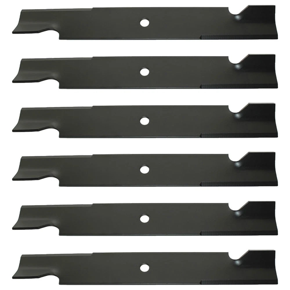 6 Notched High Lift Blades for Bad Boy (Fits 038-0005-00)