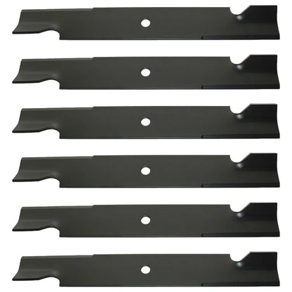 6 Notched High Lift Blades for Bad Boy (Fits 038-0005-00)