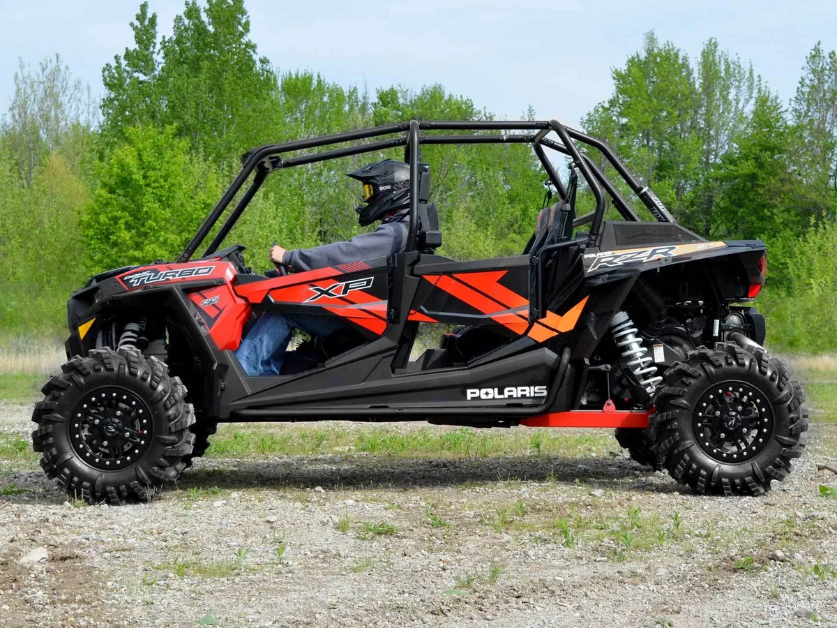 SuperATV Rock Sliding Nerf Bars for Polaris RZR XP 4 1000 (2014–2023)