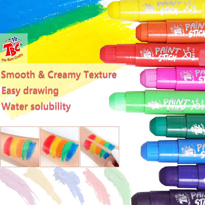 12 Classic Paint Sticks for Crafts (Pack of 12)