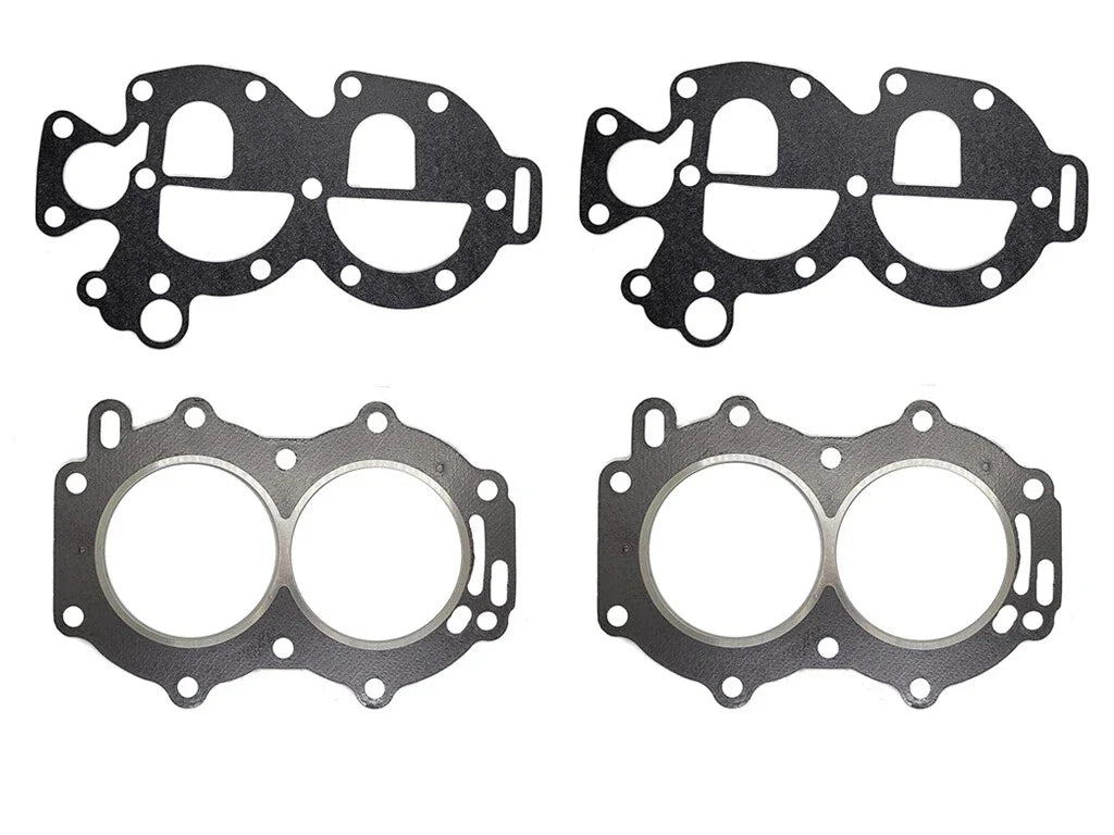 2X Head & Cover Gasket for Johnson 20 25 28 30 35 HP (1979) Replaces 765012