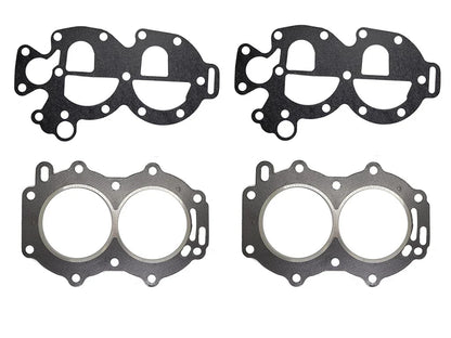 2X Head & Cover Gasket for Johnson 20 25 28 30 35 HP (1979) Replaces 765012