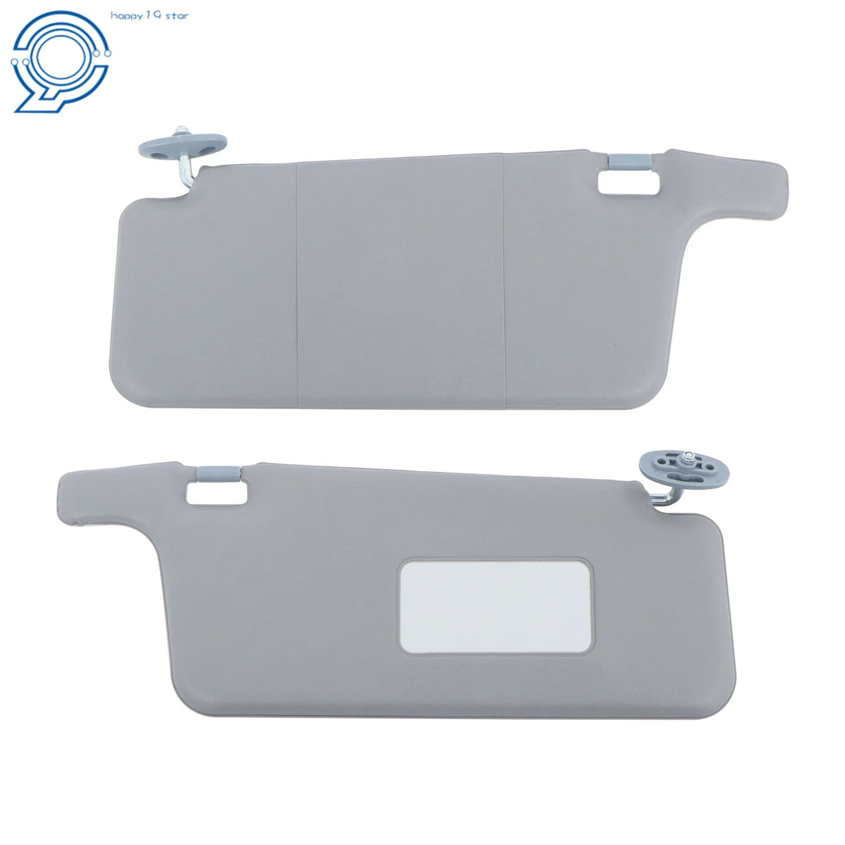 Set of 2 Sun Visors for Honda Civic (1996–2001) Gray LHD