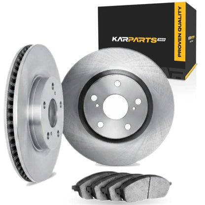 Brake Rotor Set Front for Audi A4 (2017–2021) ALX-PAU-DF-6512-73431-CLA3