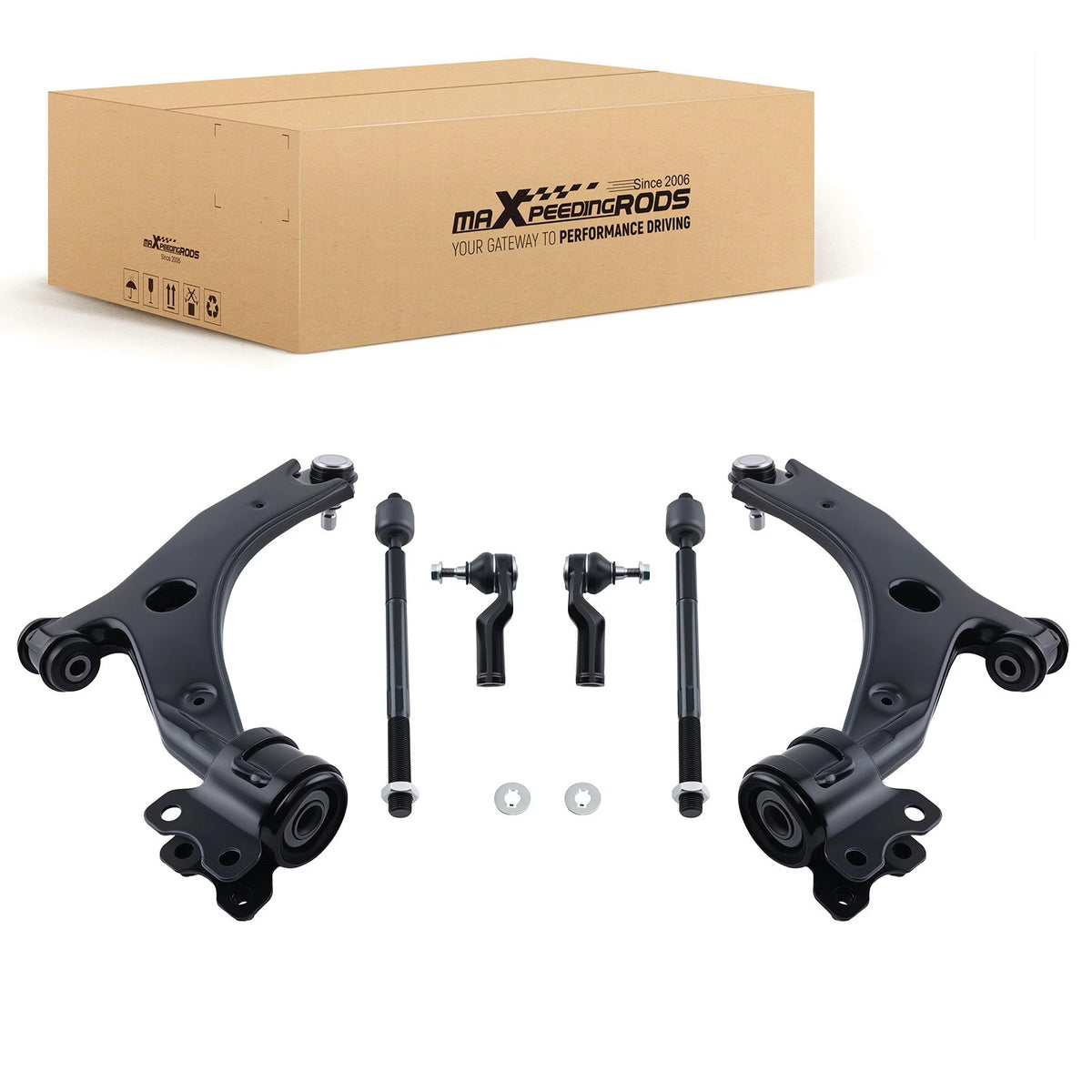 Set of 2 Front Lower Control Arms for Mazda 3 (2007–2009) I1VZW7