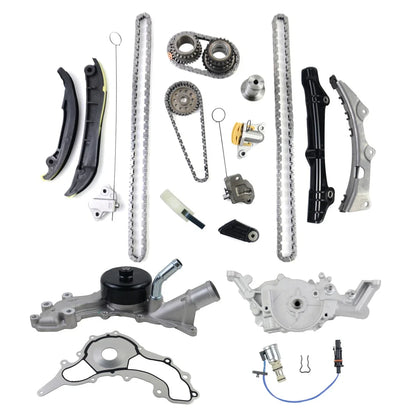 Timing Chain Kit with Water Oil Pump for Jeep Dodge Ram Chrysler 200 (2011–2015)
