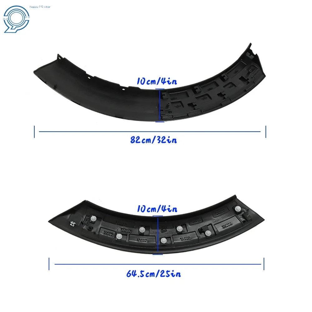 Set of 4 Rear Wheelhouse Fender Flares for Ford Explorer (2020–2022)