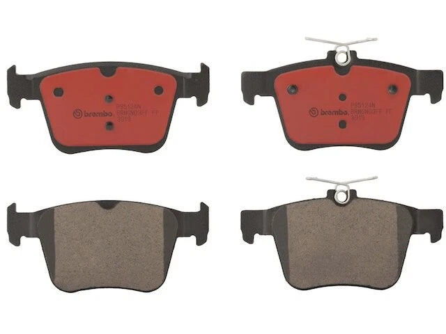 Set of 4 Rear Brake Pads for Audi TTS Quattro (2016–2023) 16693MFTN