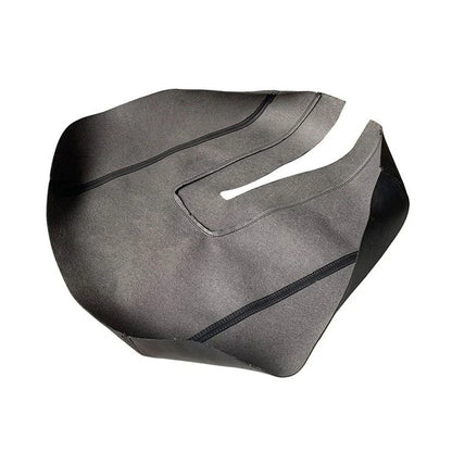 Leather Center Console Lid Armrest Cover for 14-21 Toyota Tundra Black