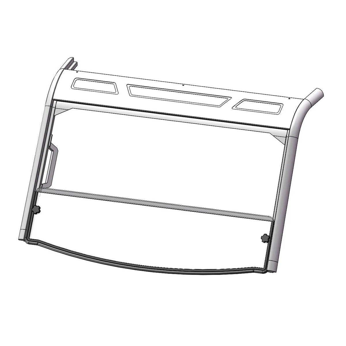 Direction 2 Short Windshield for Polaris (RNGXPWS7002)