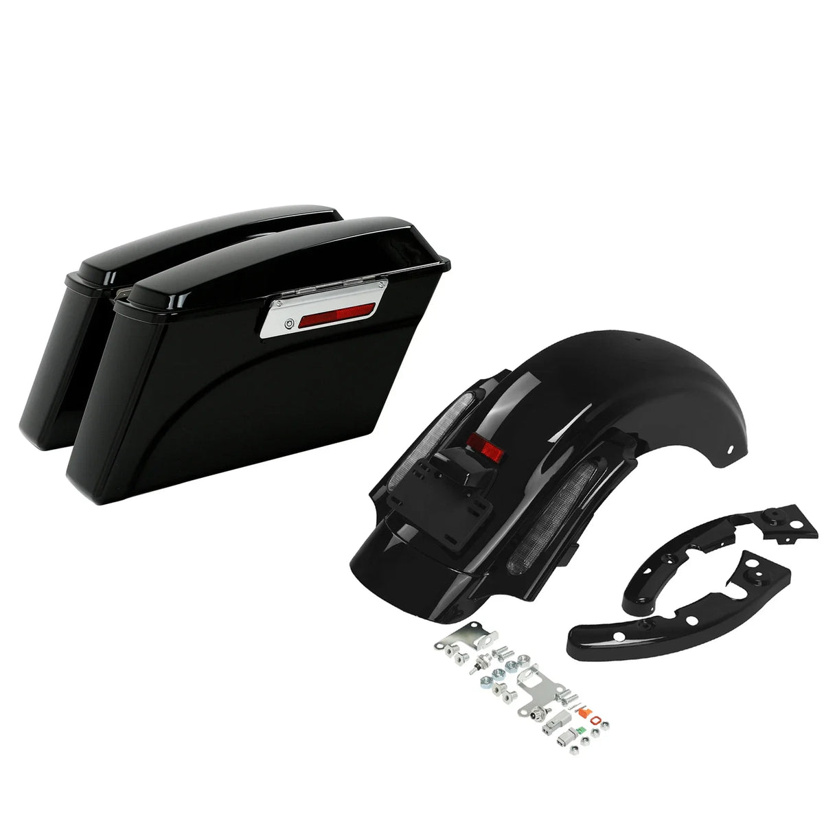 Saddlebags & Rear Fender for Harley Touring CVO Electra Street Glide (2009–2013)