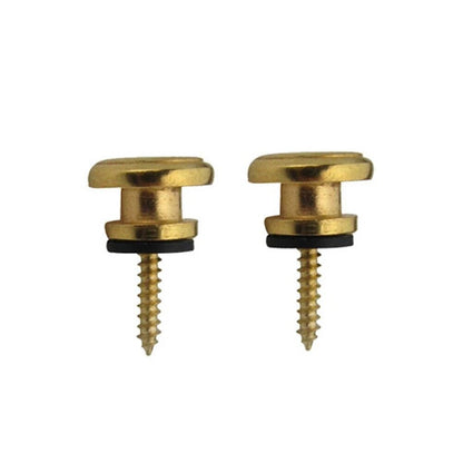 20pcs Metal Guitar Strap Buttons Strap Locks Head End Pins Accessories