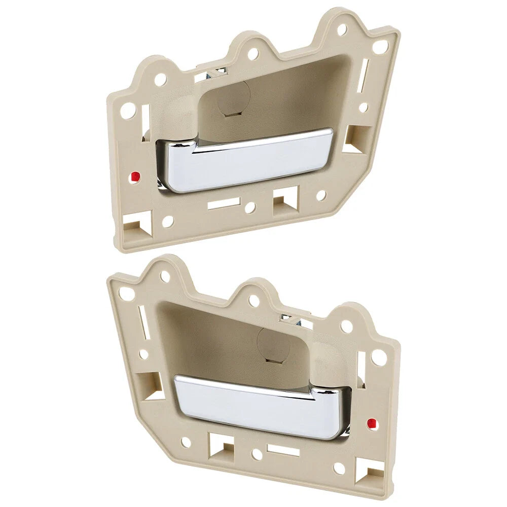 Set of 2 Chrome Inside Door Handles for Jeep Grand Cherokee (2005–2011)