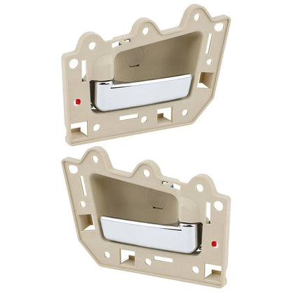 Set of 2 Chrome Inside Door Handles for Jeep Grand Cherokee (2005–2011)
