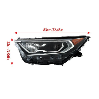 Single LED Headlight for Toyota RAV4 Hybrid XSE (2019–2022) TO2502292