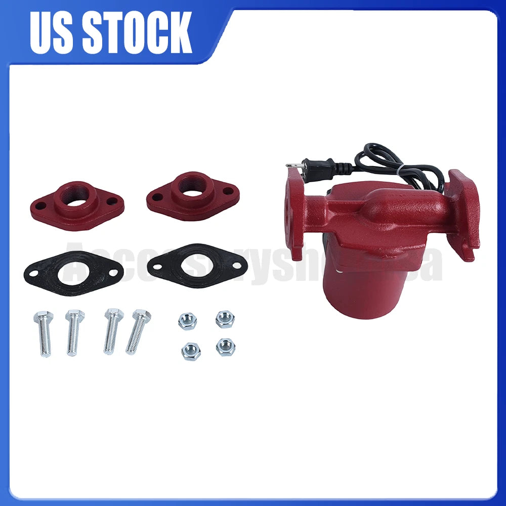 Grundfos RS 20/9 F Water Circulator Pump for Boiler (115V, 1/6 HP)