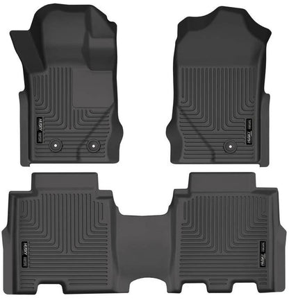 Set of 2 Husky Liner WeatherBeater Floor Liners for Ford Bronco (2021–2026) 95301