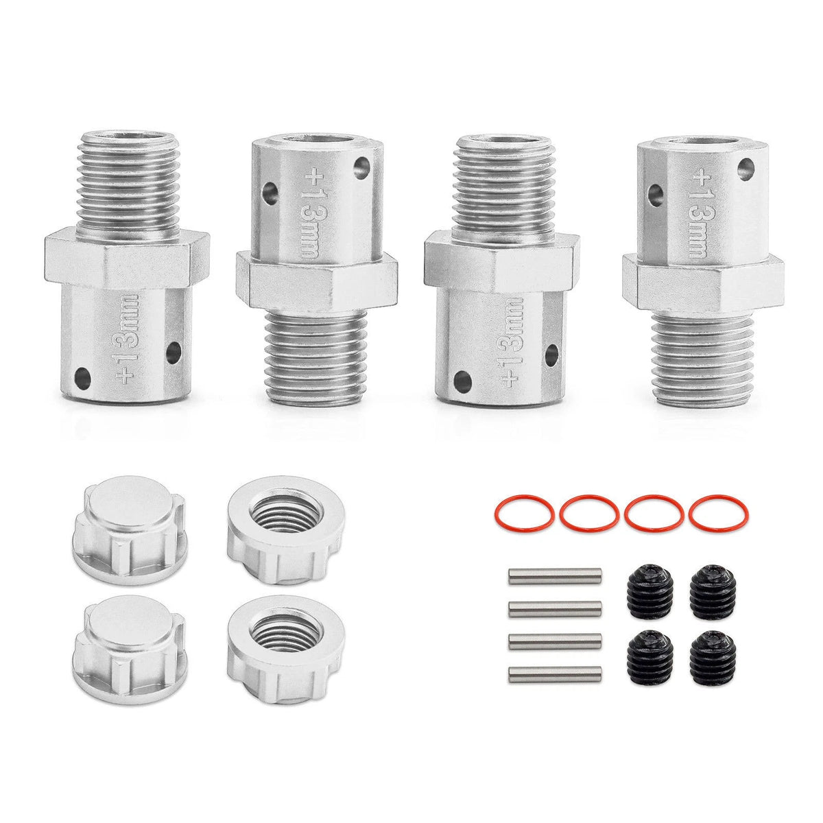 4PCS 13MM Hex Adapter for 1/7 BigRock Mojave Infraction Felony Limitless