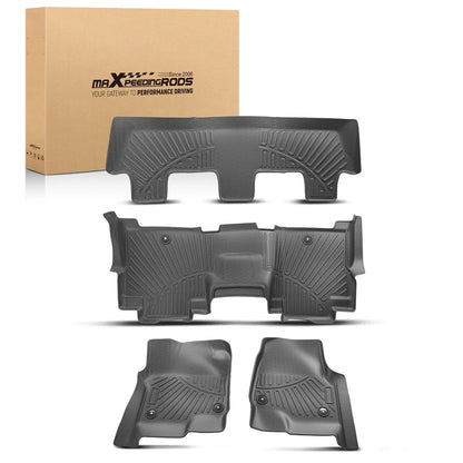 Set of 2 Rubber Floor Mats for Ford Expedition & Lincoln Navigator