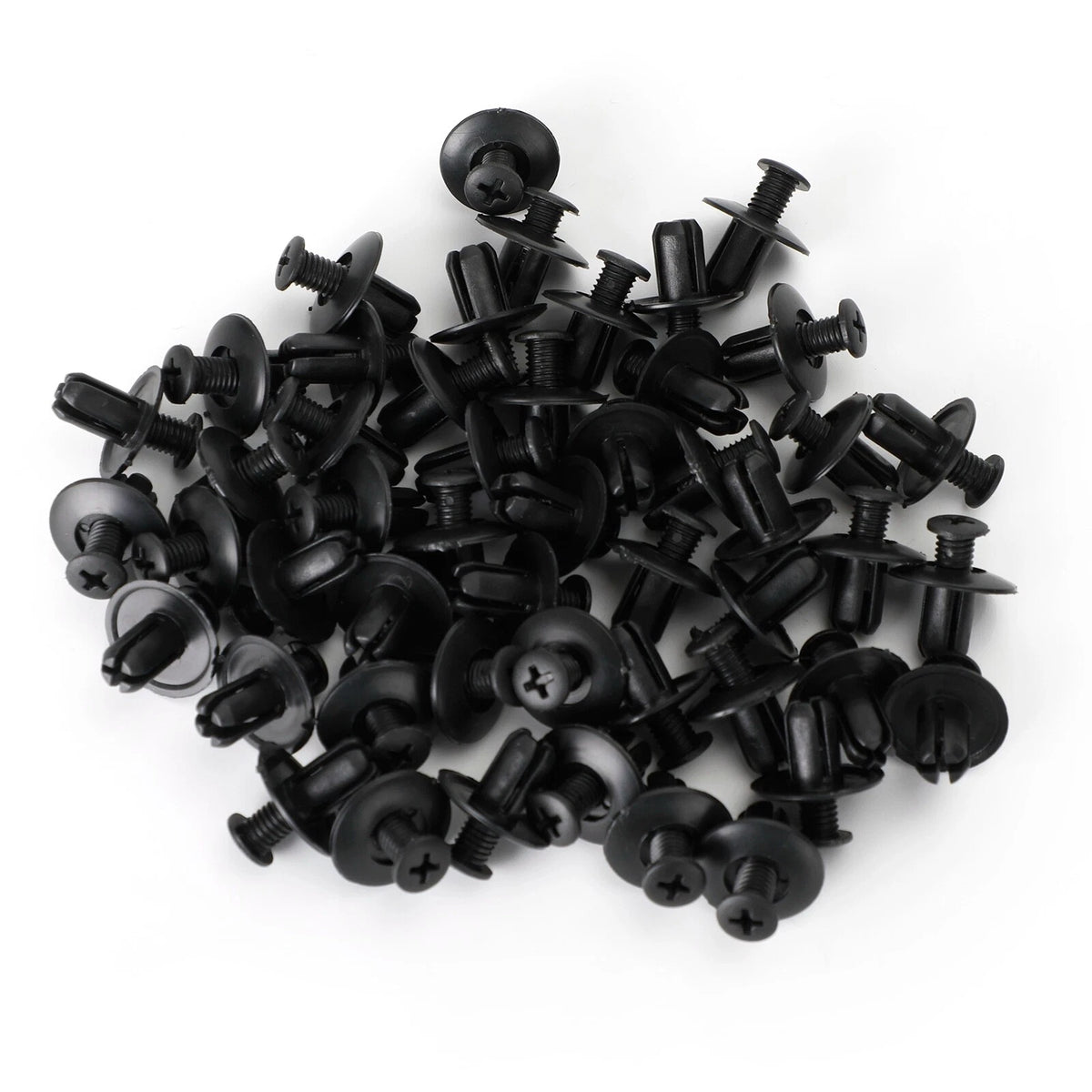 50x 8mm Fairing Clip Screw Rivets for Suzuki GSX, Burgman, V-Strom (M525-A076)