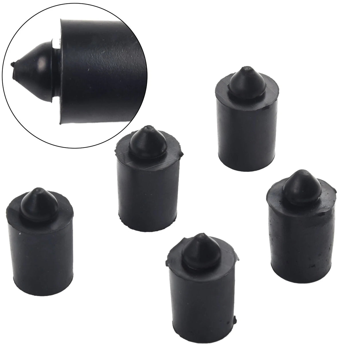 5PCS Rubber Trunk Lid Protector Bumper for Nissan (UK)