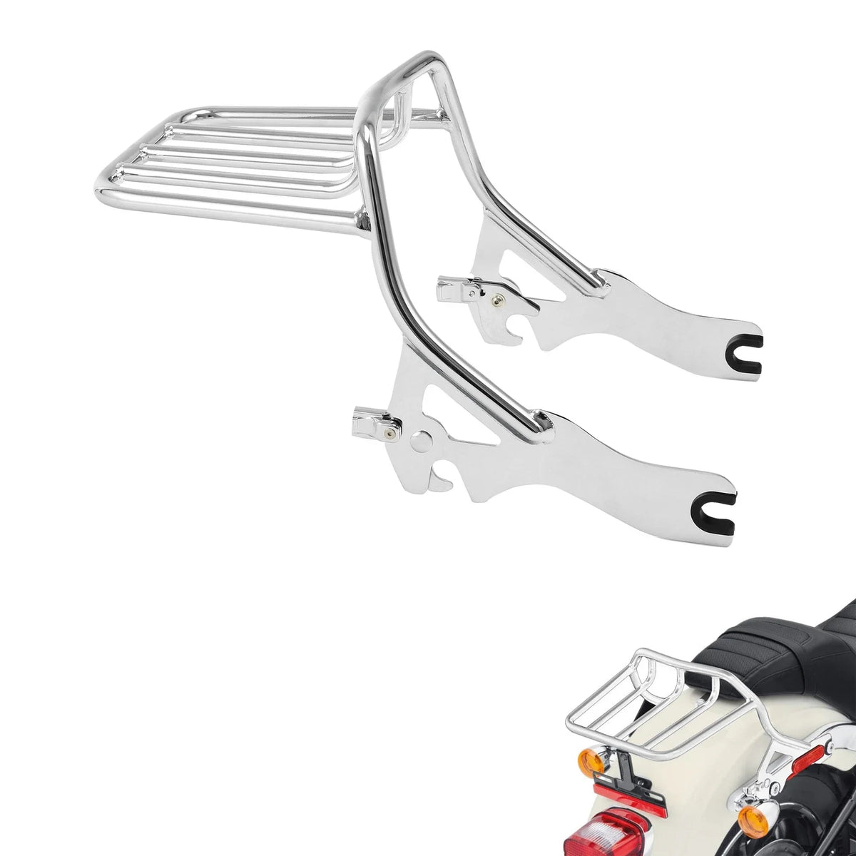 Luggage Rack Docking Hardware Kit for Harley Softail Deluxe (2018–2025)