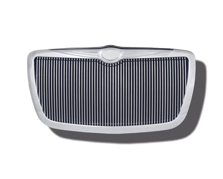 Chrome ABS Vertical Replacement Grille for Chrysler 300/300C (2005–2008) FG560