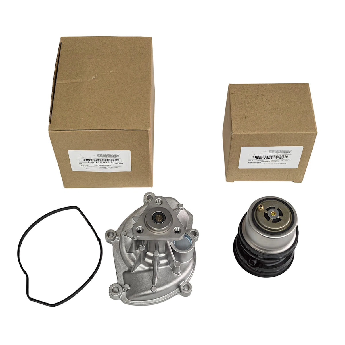 Thermostat and Water Pump for Porsche Macan Cayenne Panamera (2014–2020) 948-106-034-01, 94810603301