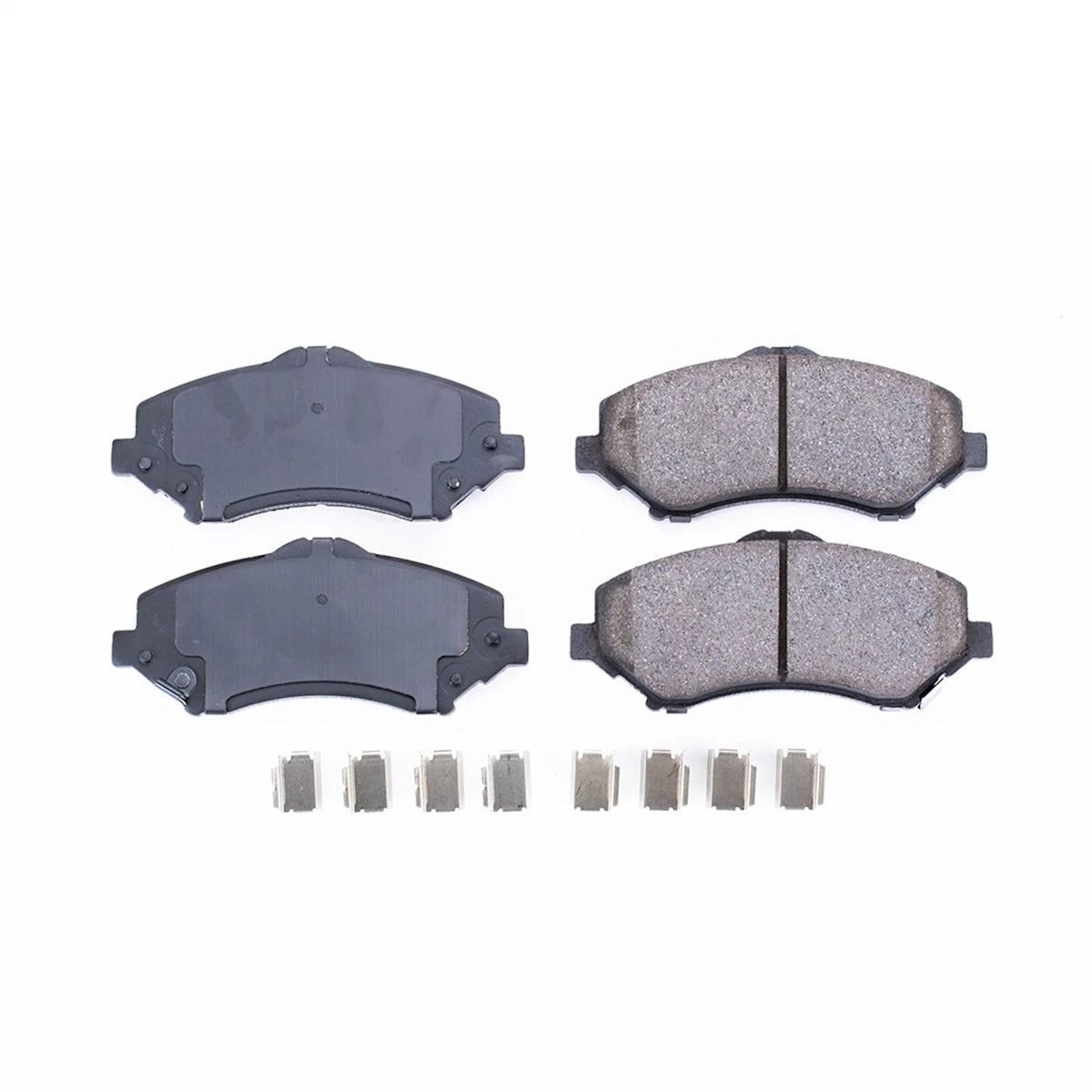 2X Powerstop Brake Pad Set Front for Dodge (2007–2018) 17-1273