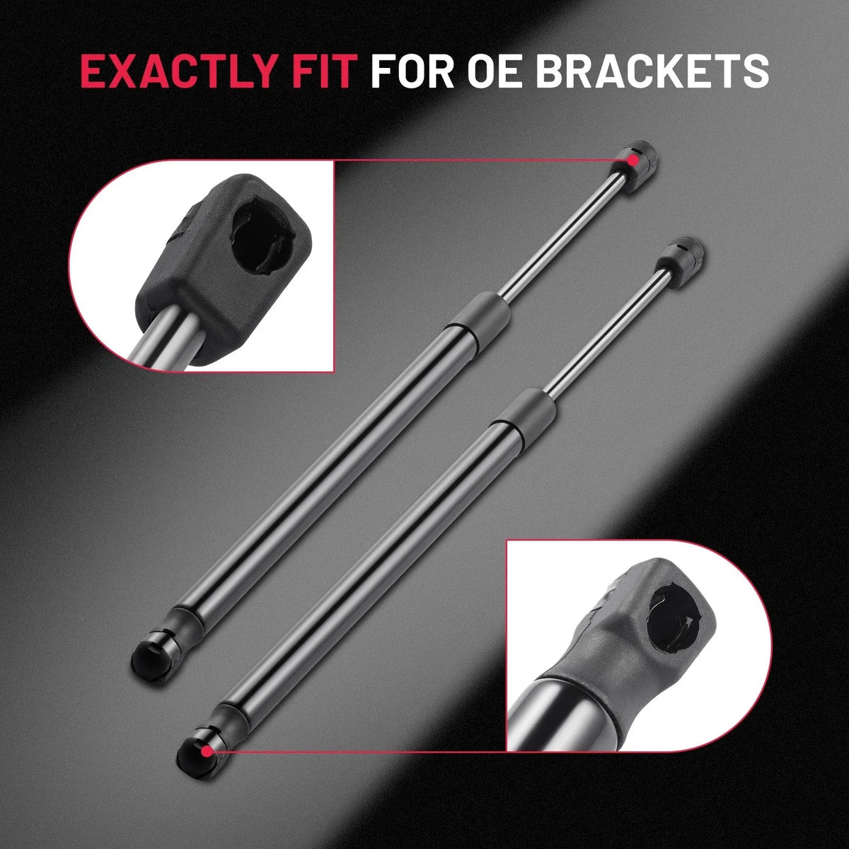 2X Rear Window Lift Supports Gas Struts for Mazda Tribute (2001–2006) 4187