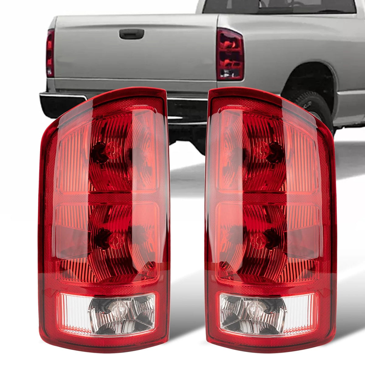 Set of 2 Tail Lights for Dodge Ram 1500 2500 3500 (2002–2006)