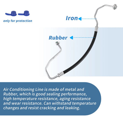 A/C Refrigerant Liquid Hose for Toyota Land Cruiser (1998–2007) No. 8870360240
