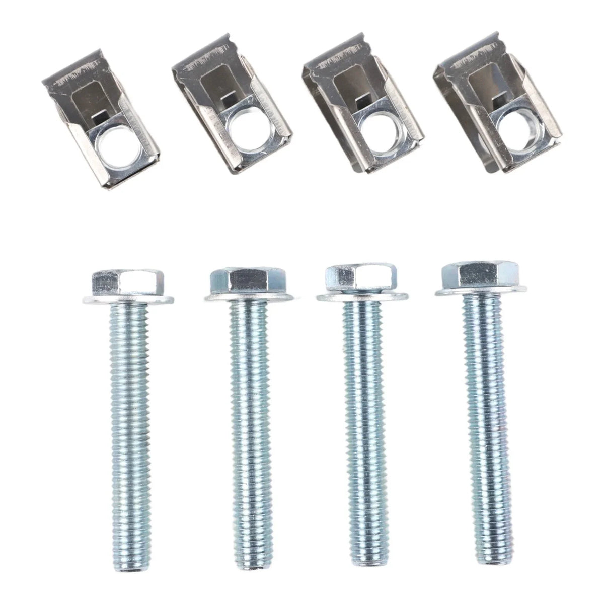 Set of 4 Exhaust Hardware Bolts for Automotive Maintenance (38-16)