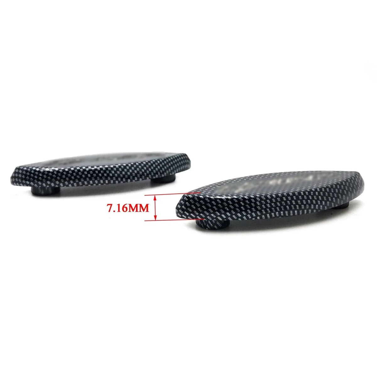 Mirror Block Off Base for Kawasaki Ninja ZX-12R (2000–2006) Carbon Style