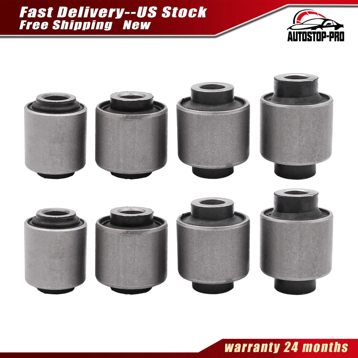 8x Rear Knuckle Bushing for Nissan Altima (2007–2012) 56219-JA00A, 55135-4RA0B