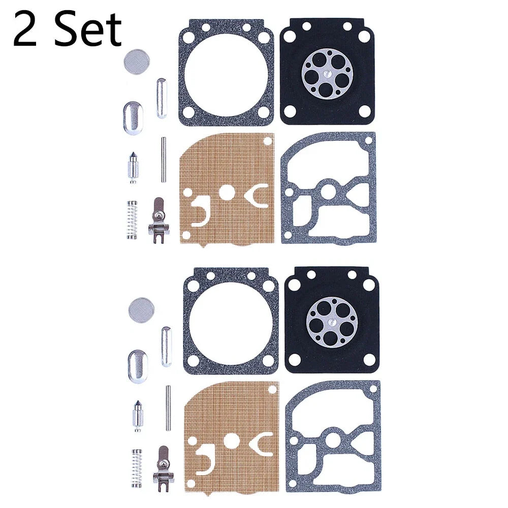 Set of 2 Carburetor Diaphragm Repair Kit for Stihl 017 018 MS180 MS170 Zama RB-77