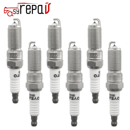 Set of 6 Platinum Spark Plugs for Ford F150 Mustang Lincoln 3.7L V6