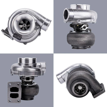 T70 Turbocharger 0.82 A/R Turbine 0.7 A/R Oil Cooled 500BHP for