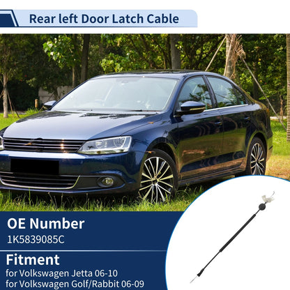 Door Latch Cable No.1K5839085C for Volkswagen Jetta (2005) Rear Left