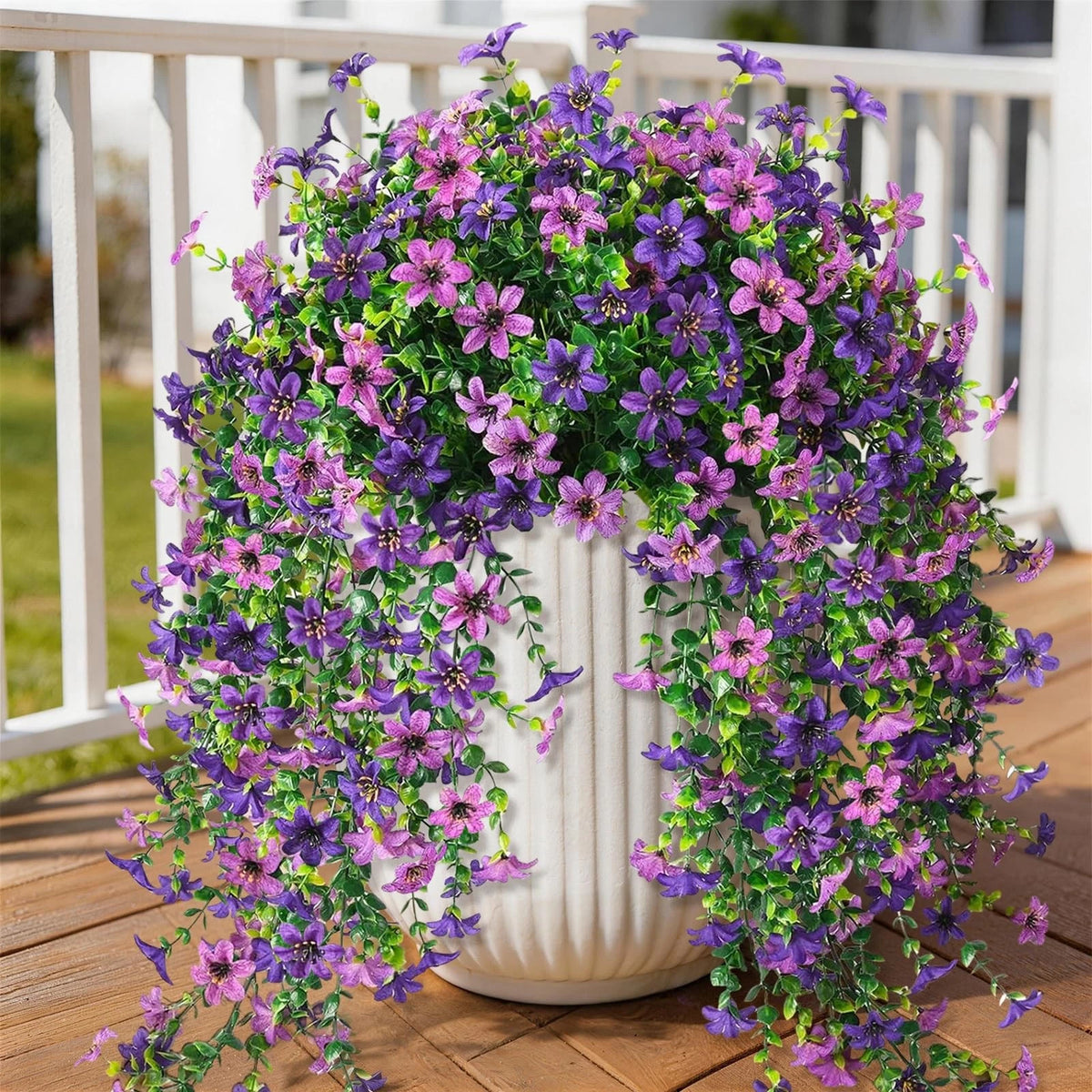 2X Artificial Fake Hanging Flowers for Outdoor (2023–2023)