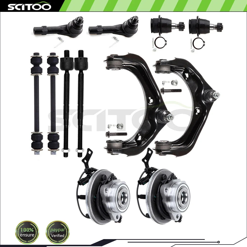 Front Control Arm Ball Joint Tie Rod Sway Bar for Ford Explorer Sport Trac (2007–2010)