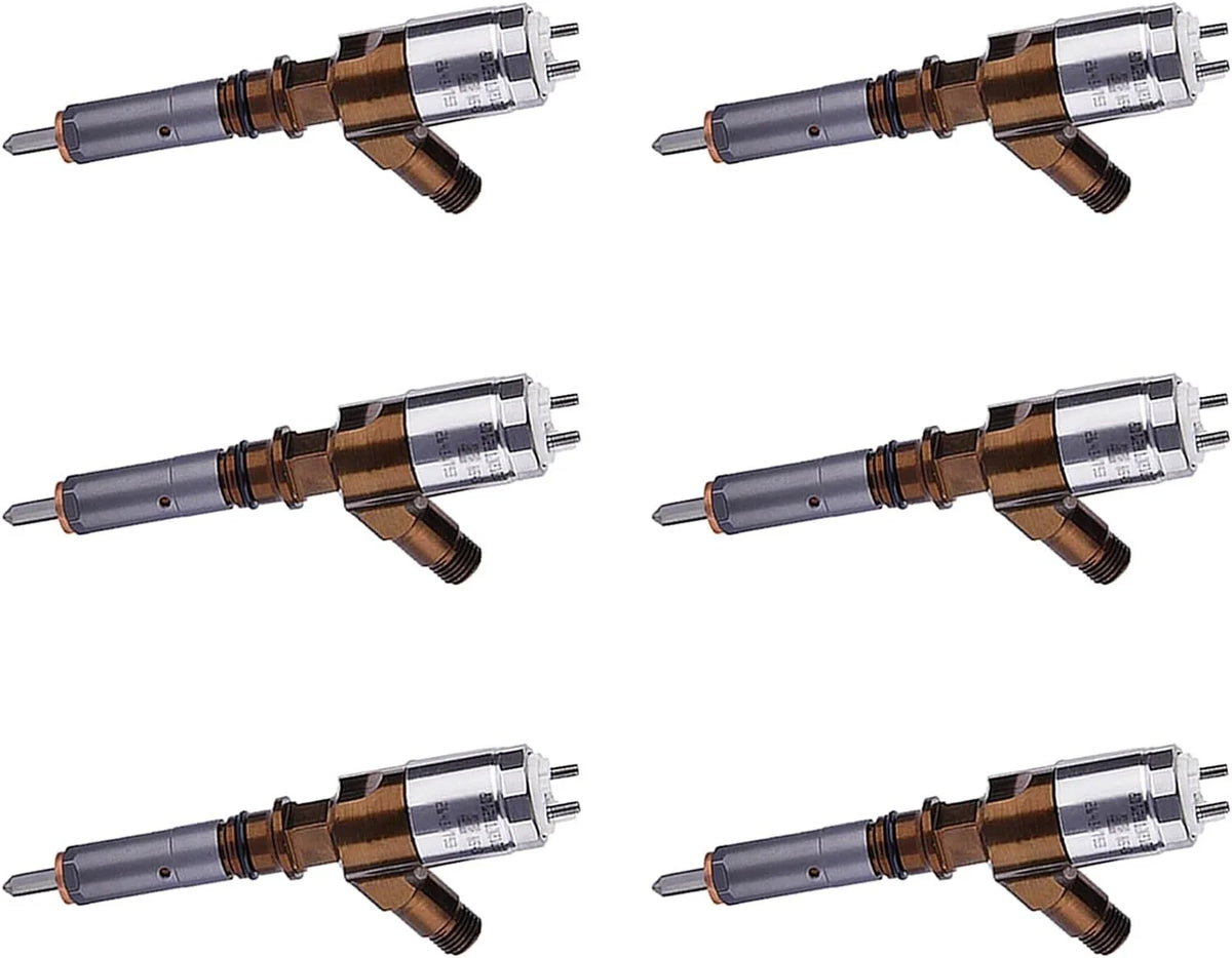 6X Common Rail Injector 321-3600 2645A753 for Caterpillar C6.4 C6.6 C4.4 (2015–2023)