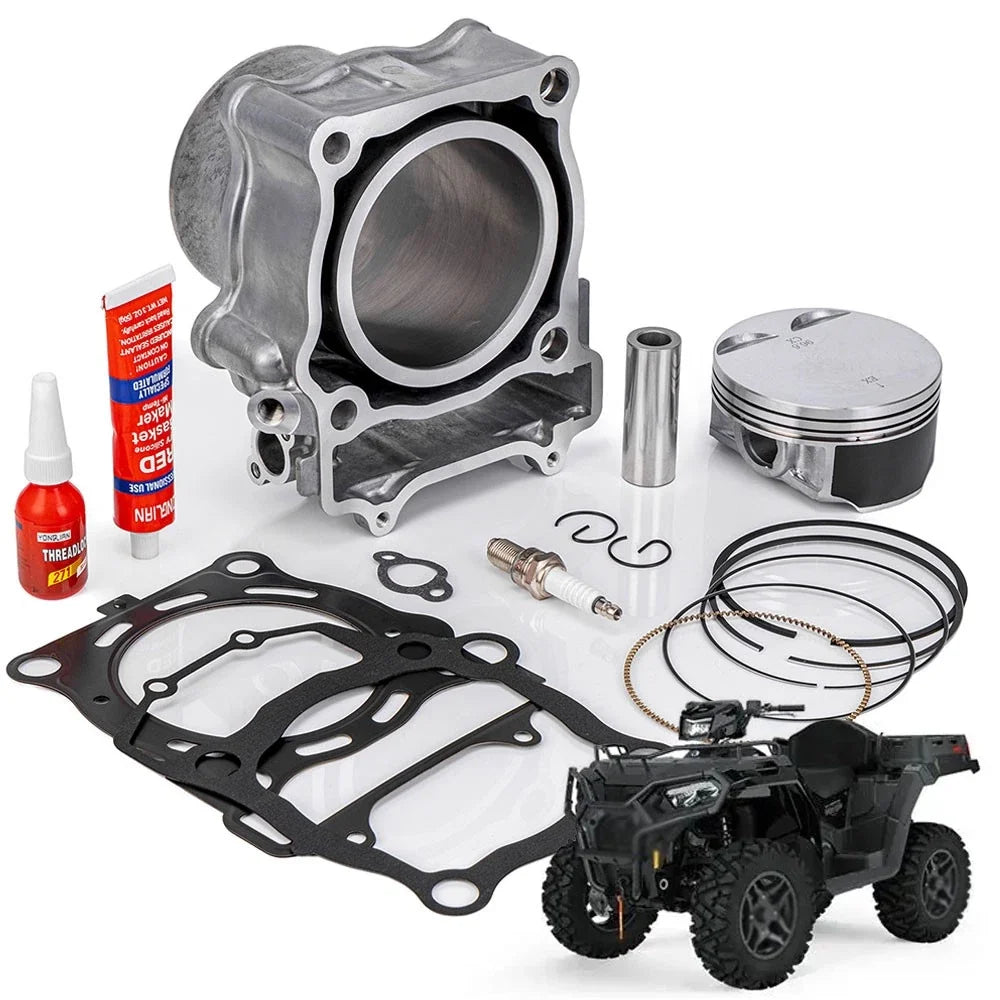 Top End Rebuild Kit for Polaris Sportsman 550 XP EPS (2009–2014) Cylinder Piston