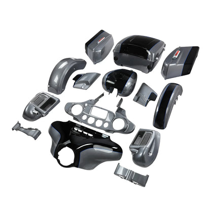 Fairings for Harley Ultra Limited (2014–2024) - Gauntlet Gray Metallic/Vivid Black