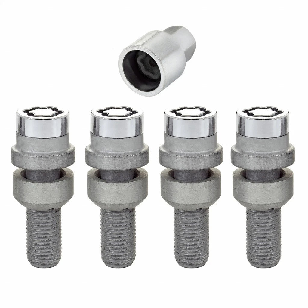 4X McGard Wheel Lock Bolt Set for Audi Q5 (2009–2019) | Radius Seat | Chrome | TLX-mcg28020-CL360A70