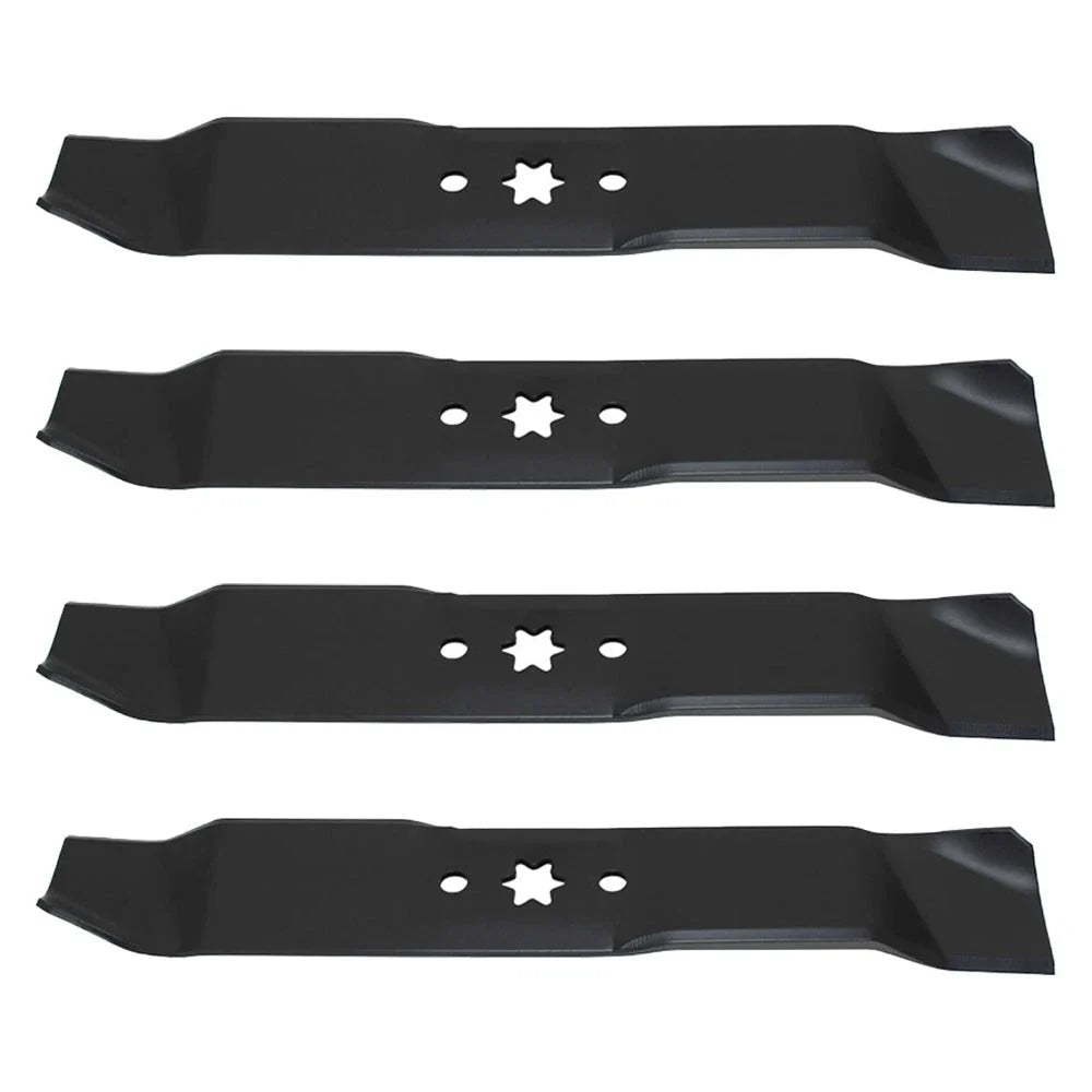 Set of 4 Mulching Mower Blades for MTD (Replaces 742-0611)