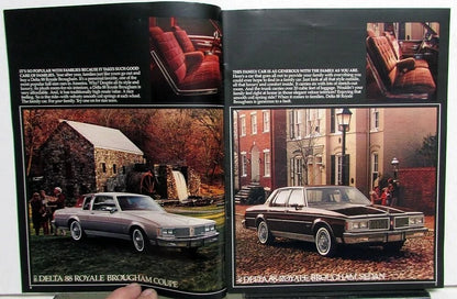 Sales Brochure for Oldsmobile Firenza Omega Cutlass 88 98 Toronado (1984)