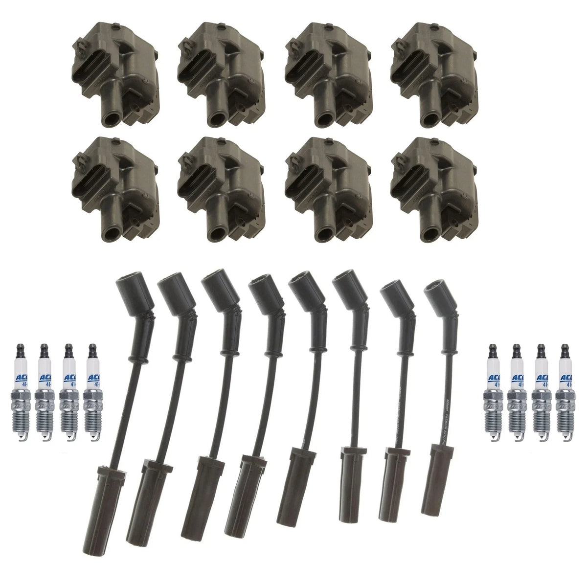 Ignition Wires & Coils Set for Chevy Corvette (1997–2002) - ACDelco