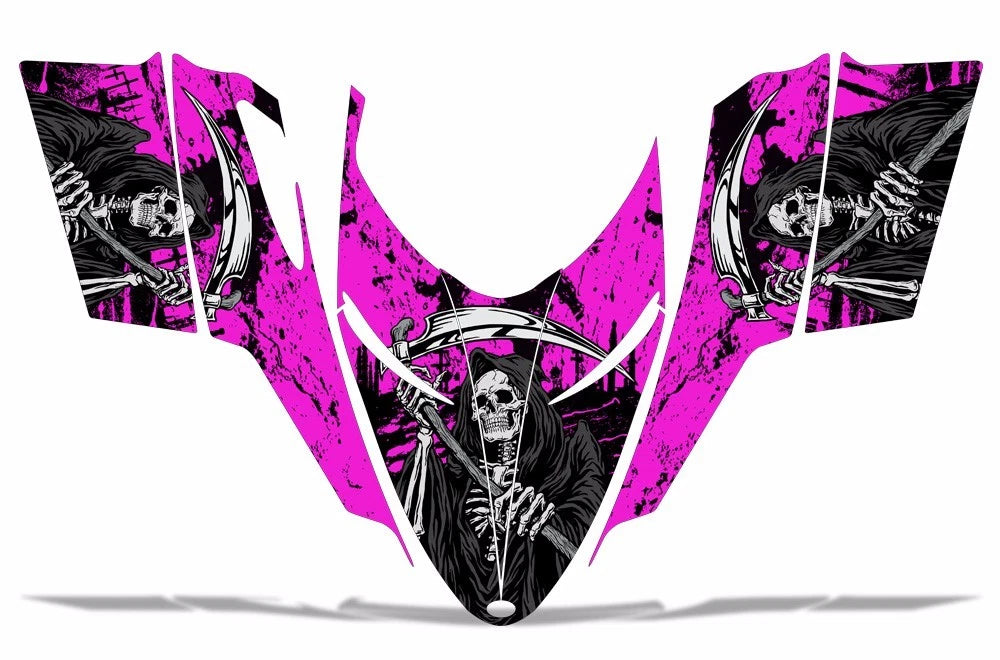 Sled Graphic Decal Sticker for Polaris Shift/Dragon/RMK/Switchback (2006–2010)
