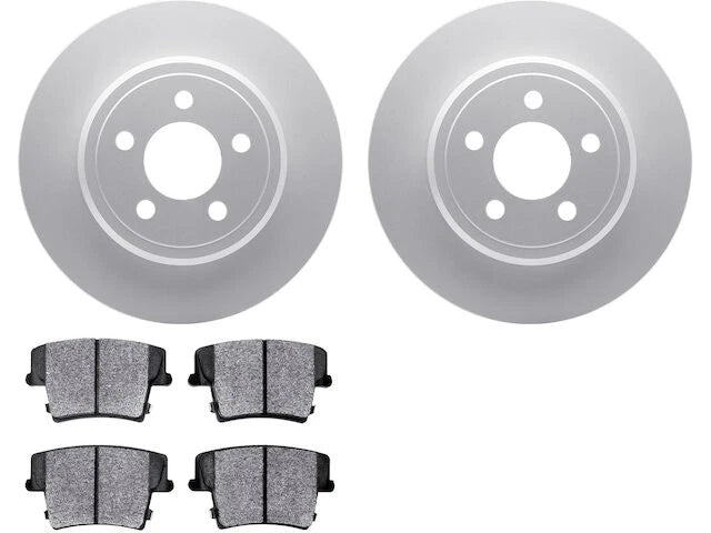 Brake Pad and Rotor Kit for Porsche Boxster (2013–2016) 43261MCZJ